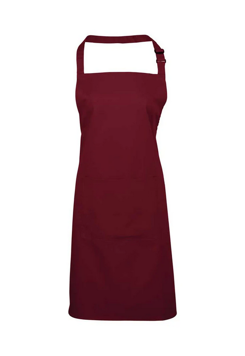 Bib Apron With Pocket - PR154