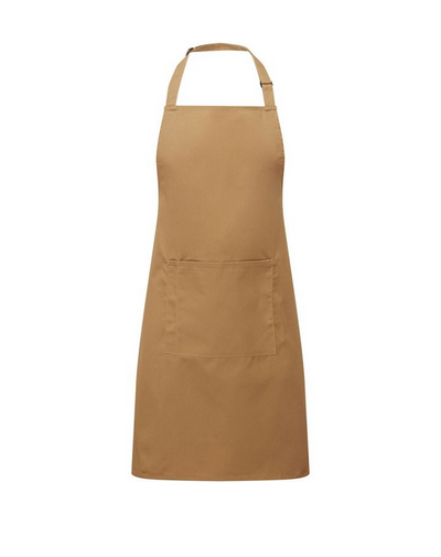 Bib Apron With Pocket - PR154