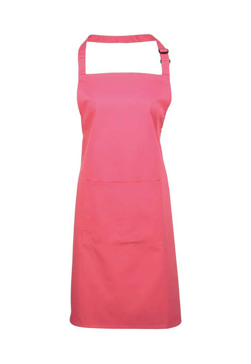 Bib Apron With Pocket - PR154