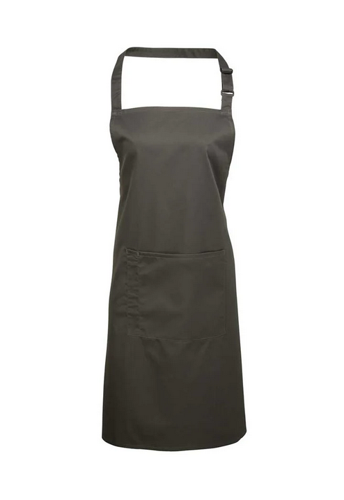 Bib Apron With Pocket - PR154