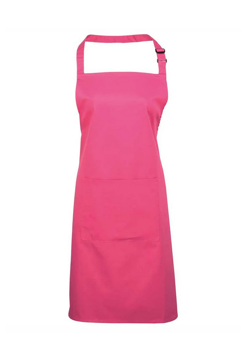 Bib Apron With Pocket - PR154