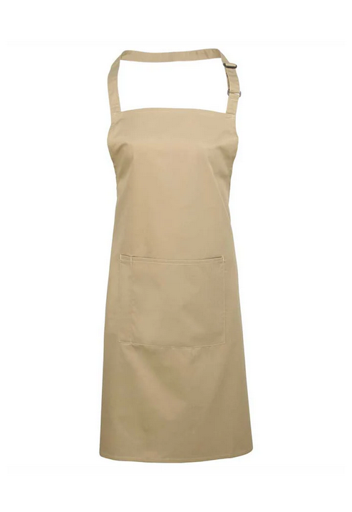 Bib Apron With Pocket - PR154