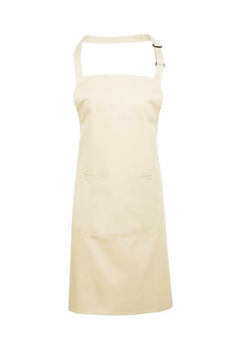 Bib Apron With Pocket - PR154