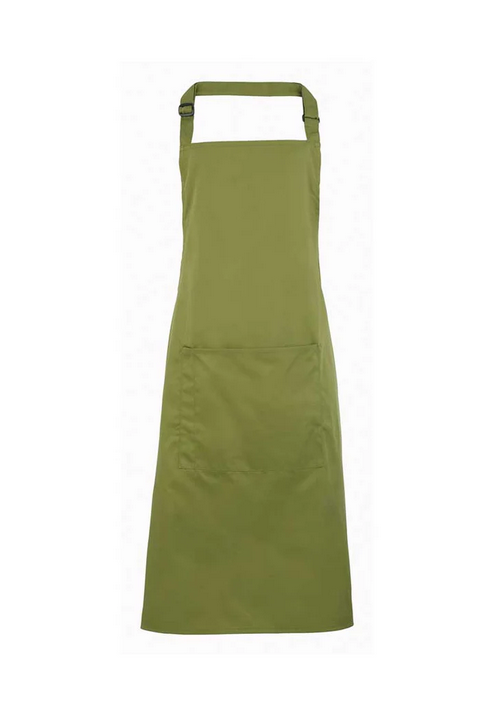 Bib Apron With Pocket - PR154