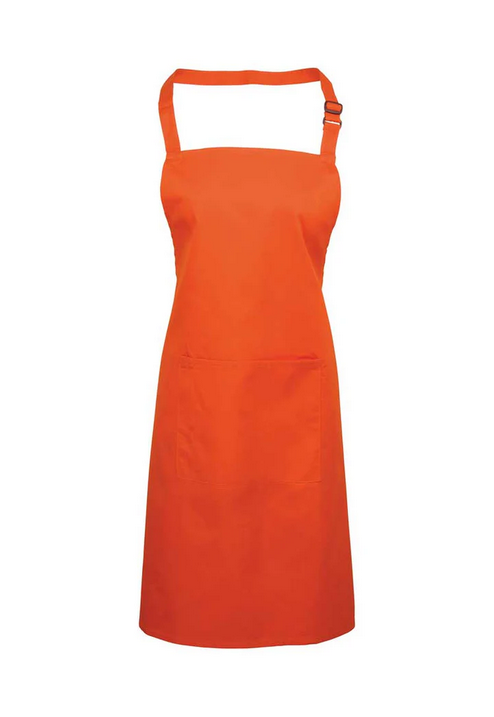 Bib Apron With Pocket - PR154