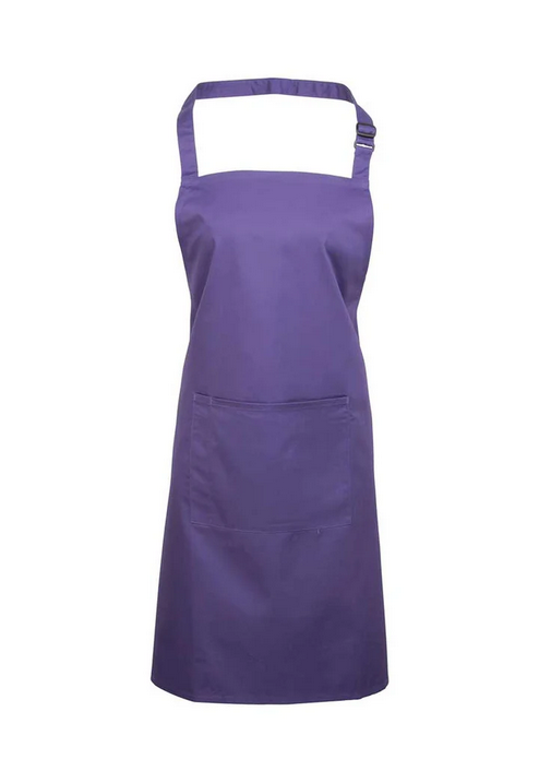 Bib Apron With Pocket - PR154