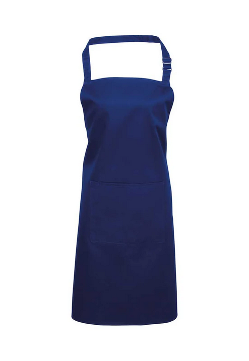 Bib Apron With Pocket - PR154