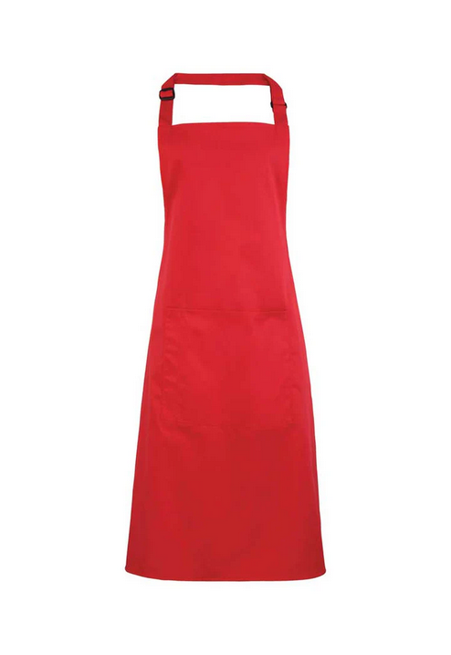 Bib Apron With Pocket - PR154
