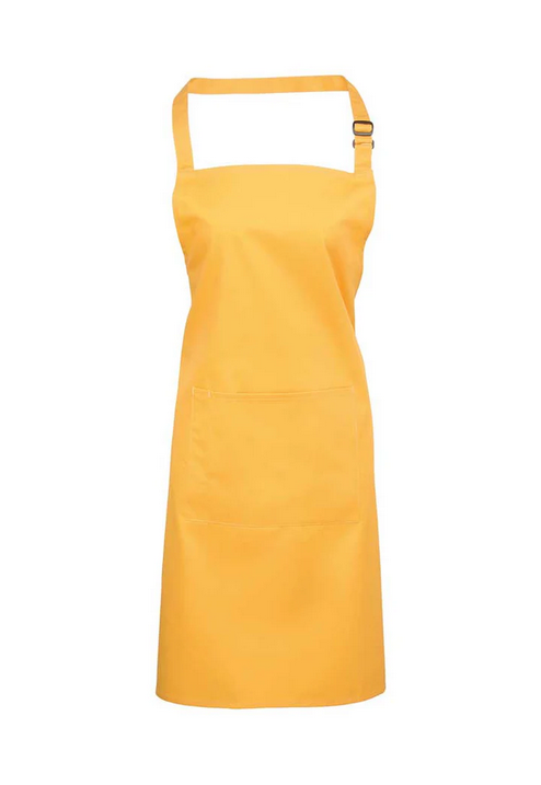 Bib Apron With Pocket - PR154