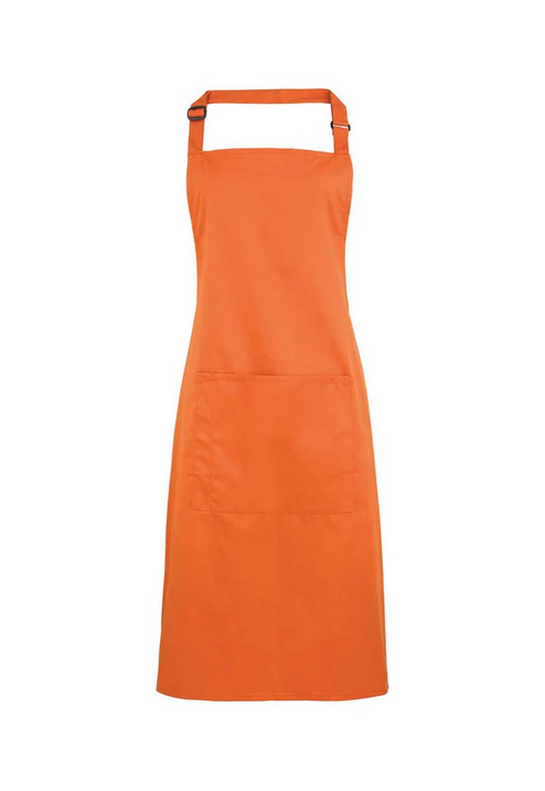 Bib Apron With Pocket - PR154