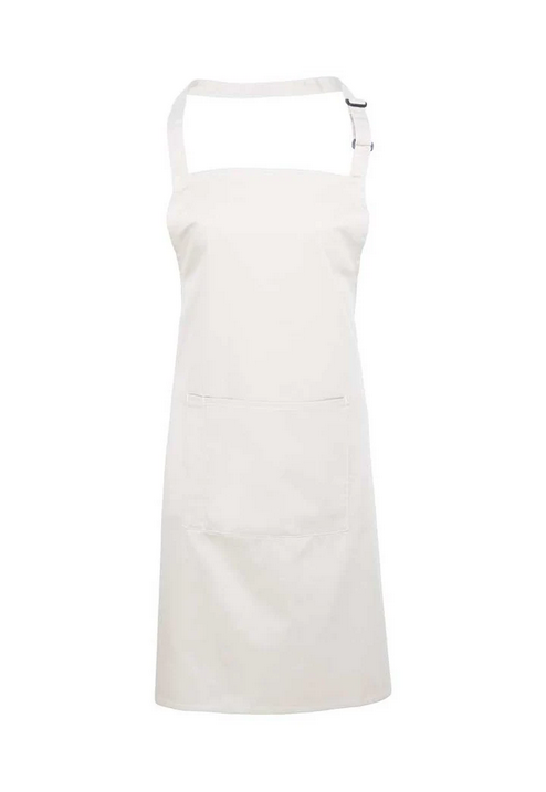 Bib Apron With Pocket - PR154
