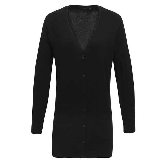 Women's Longline Knitted Cardigan - PR698