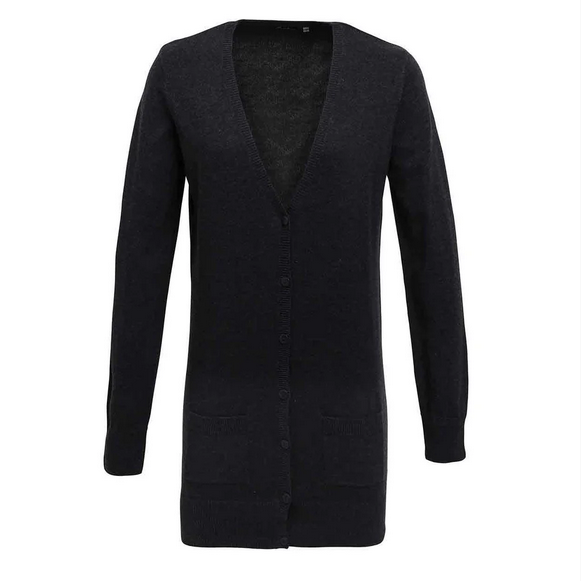 Women's Longline Knitted Cardigan - PR698