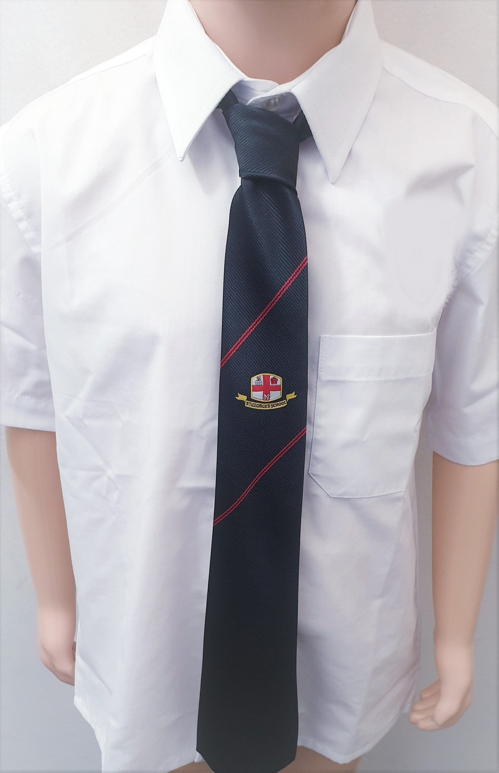 St Georges Year 11 Black/Red Tie