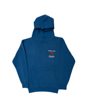 Red Rose P.E Hoodie - Royal (Embroidered)