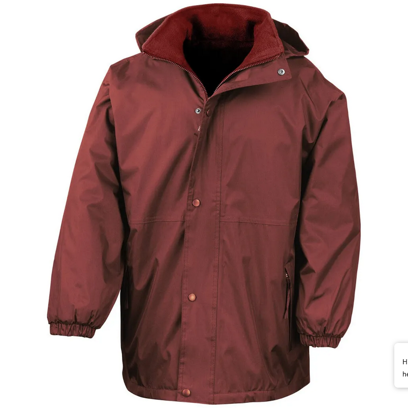 Carr Head Maroon Reversible Jacket (Embroidered)