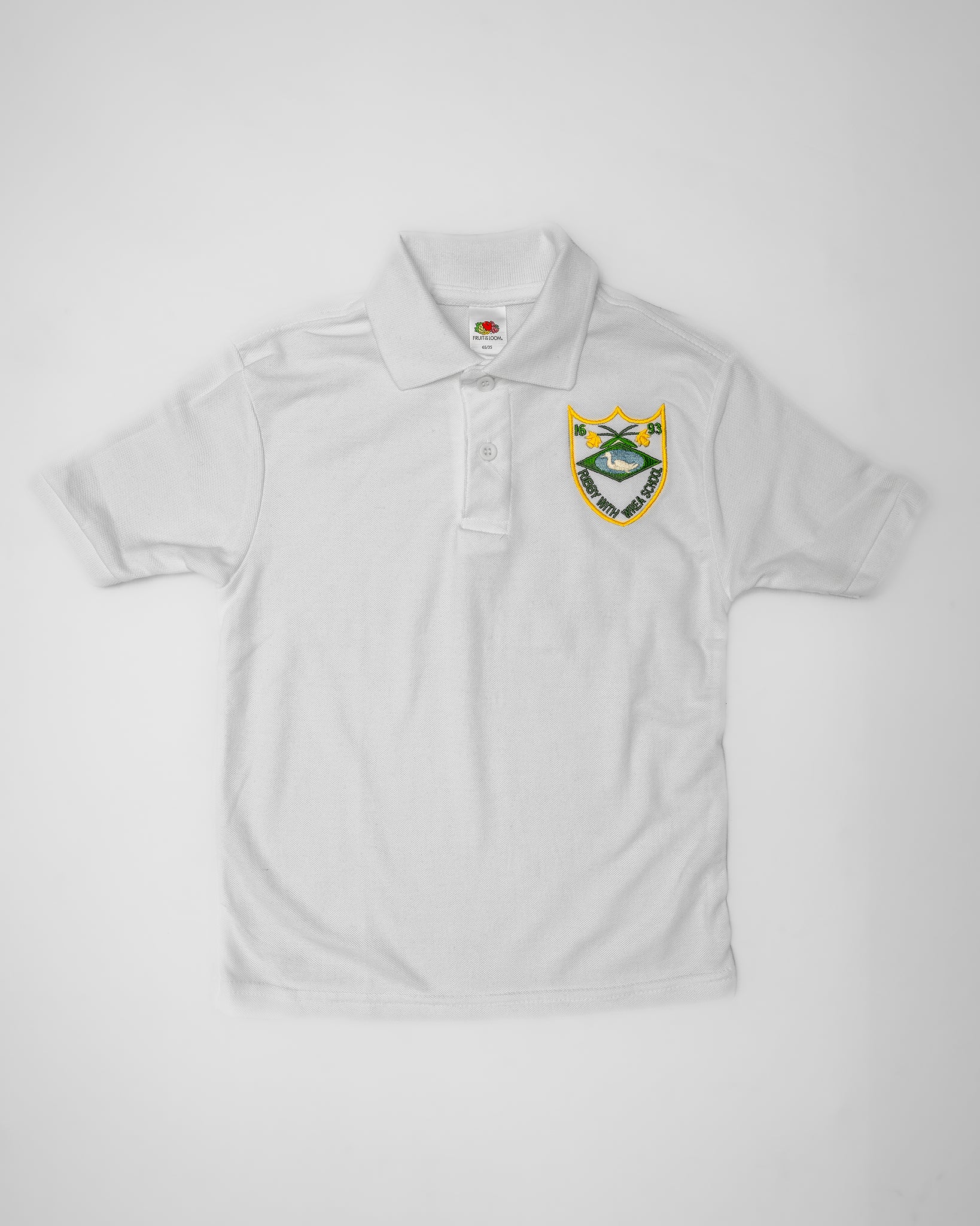 Ribby Polo Shirt (White)