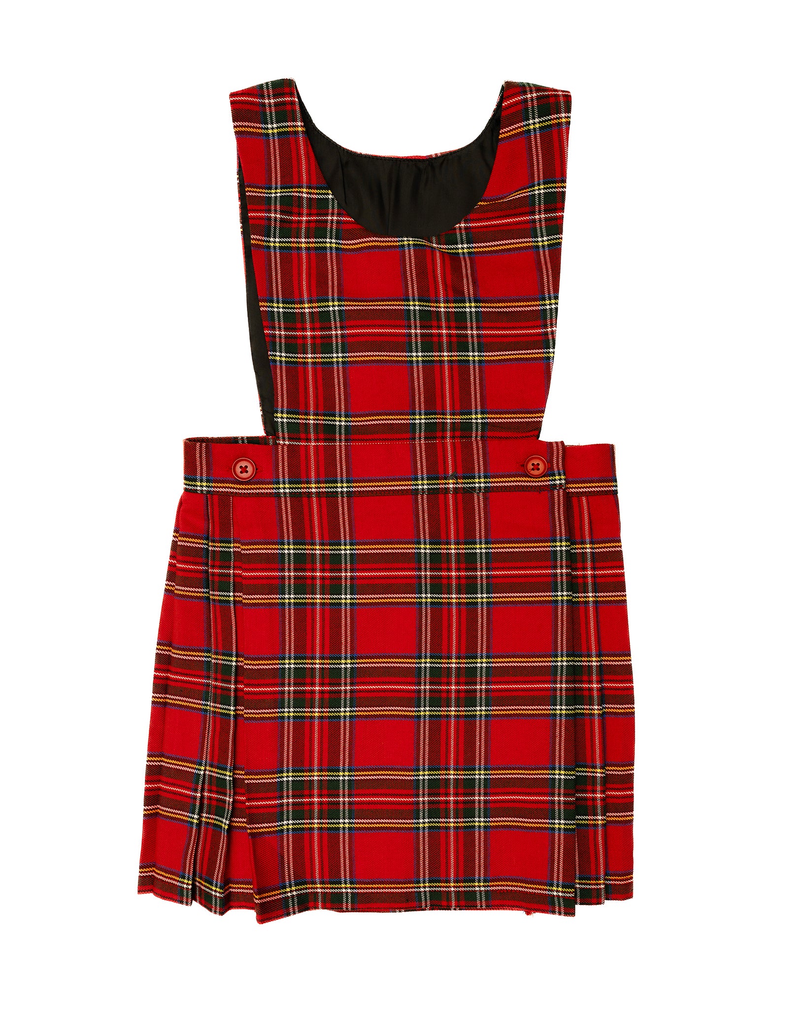 Red Tartan Pinafore
