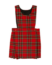Red Tartan Pinafore