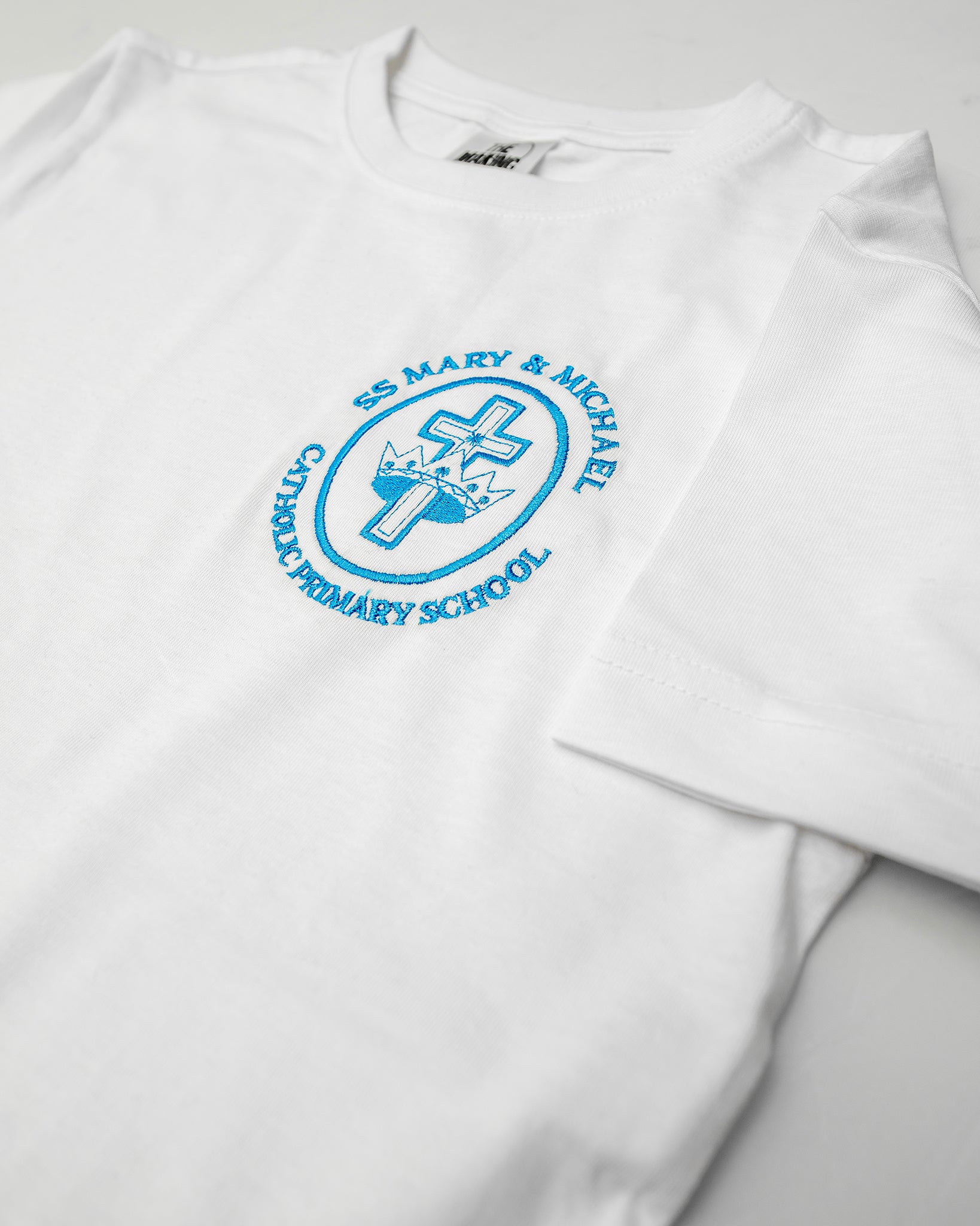 SS Mary & Michael P.E T-Shirt (White)