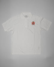 St Aidans Summer Polo Shirt (White)