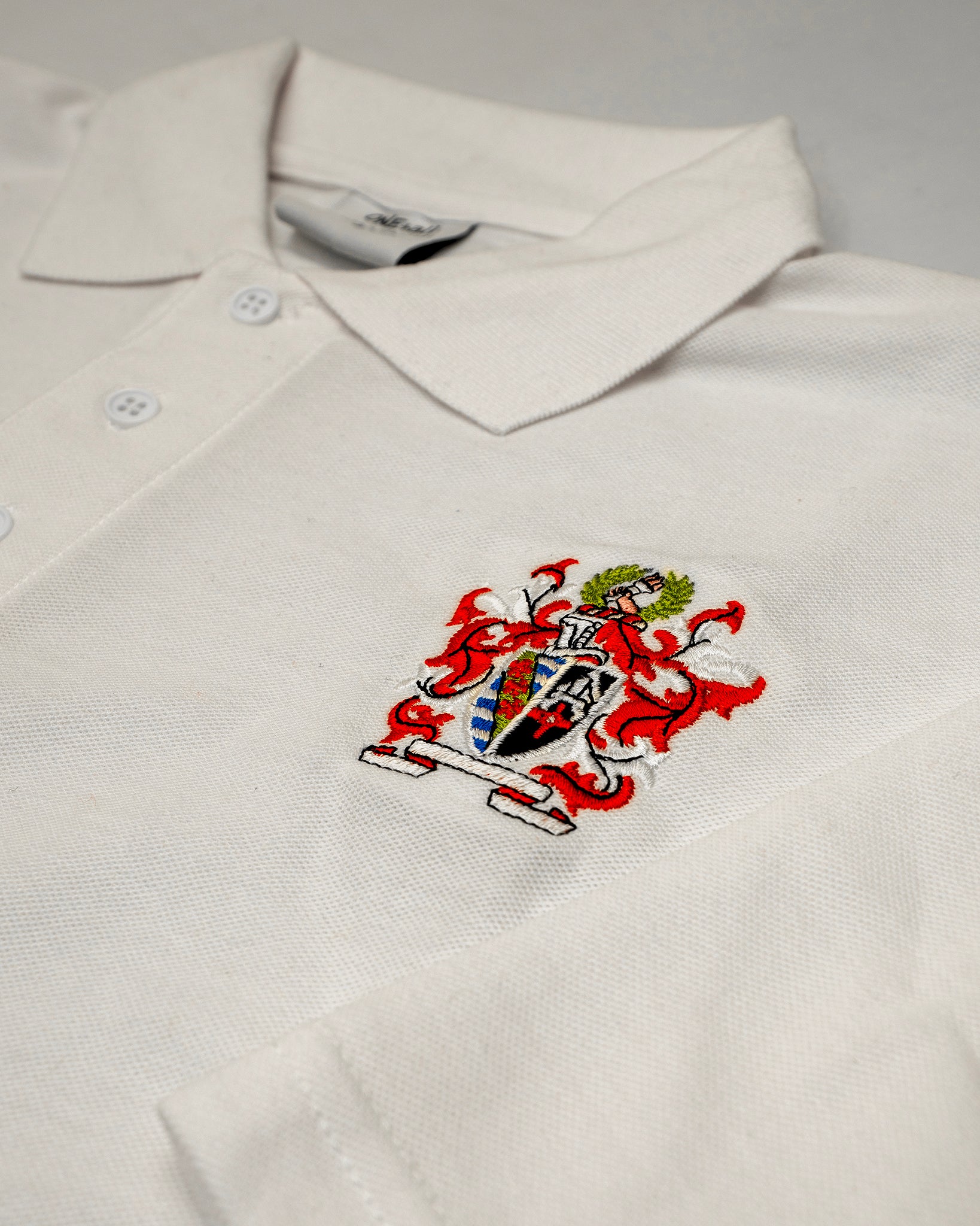 St Aidans Summer Polo Shirt (White)