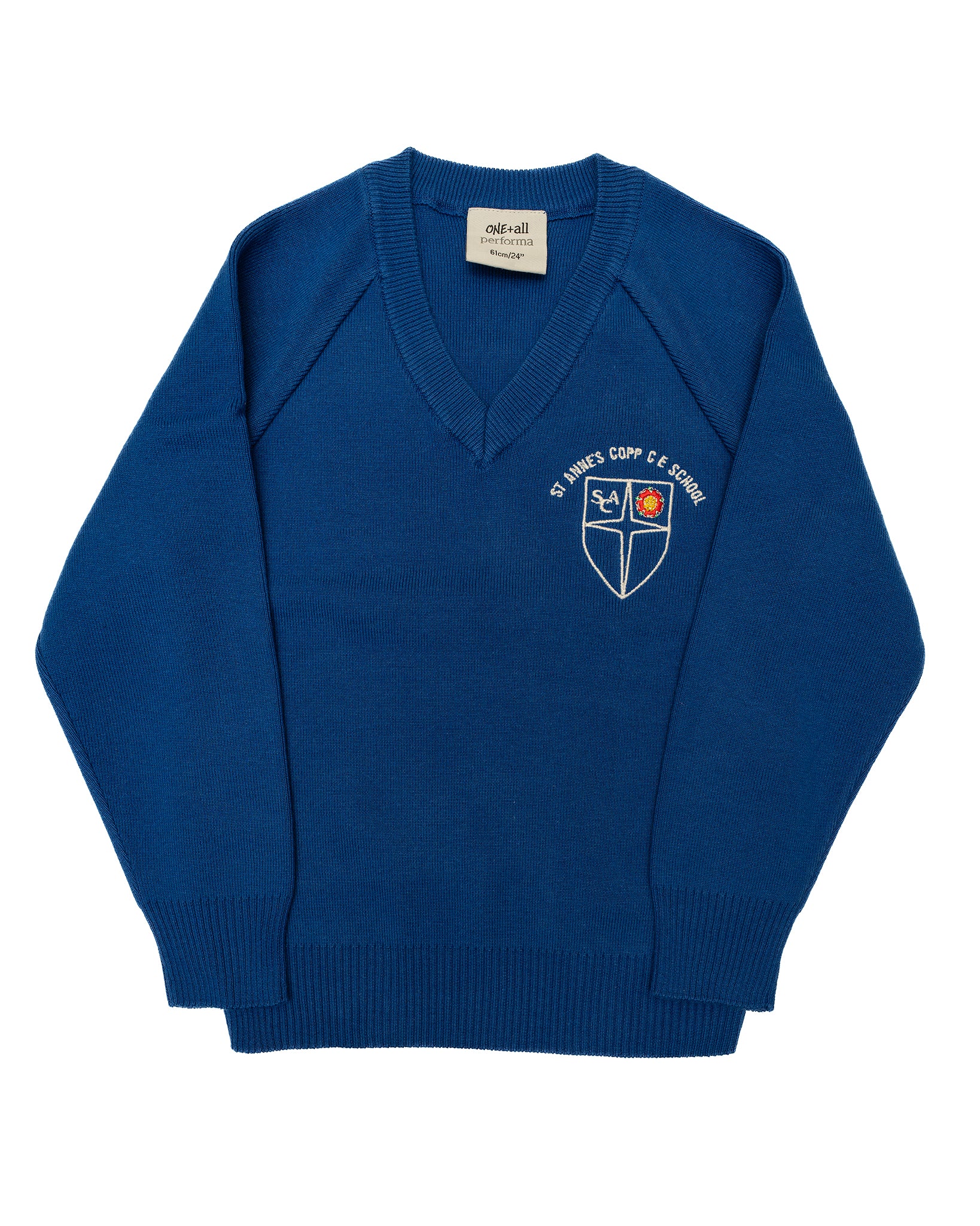 St Anne's Copp V Neck Jumper