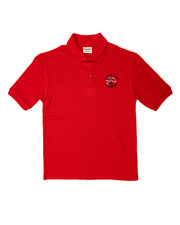 St John's Polo Shirt (Red)