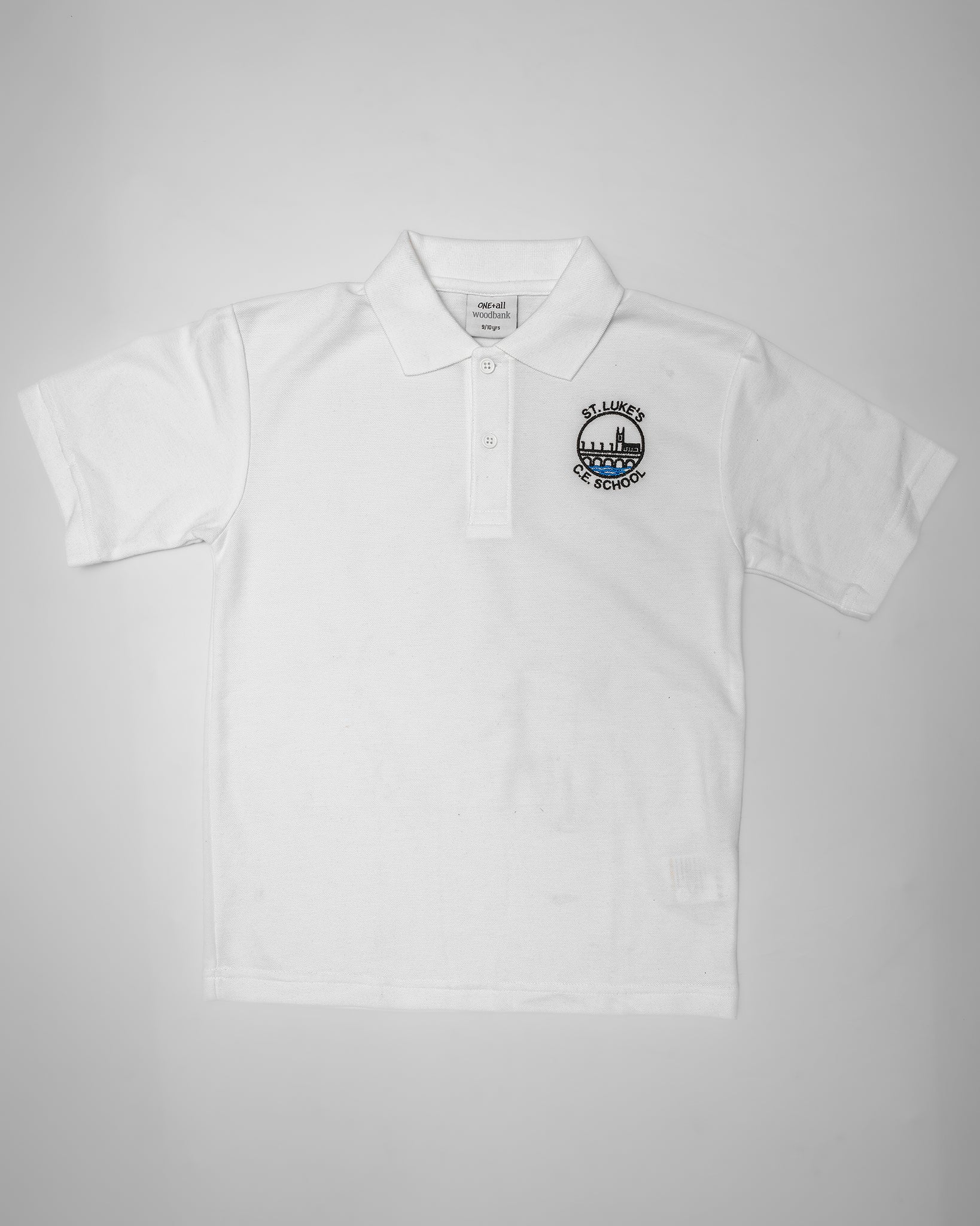 Skerton St Luke's Polo Shirt (White)