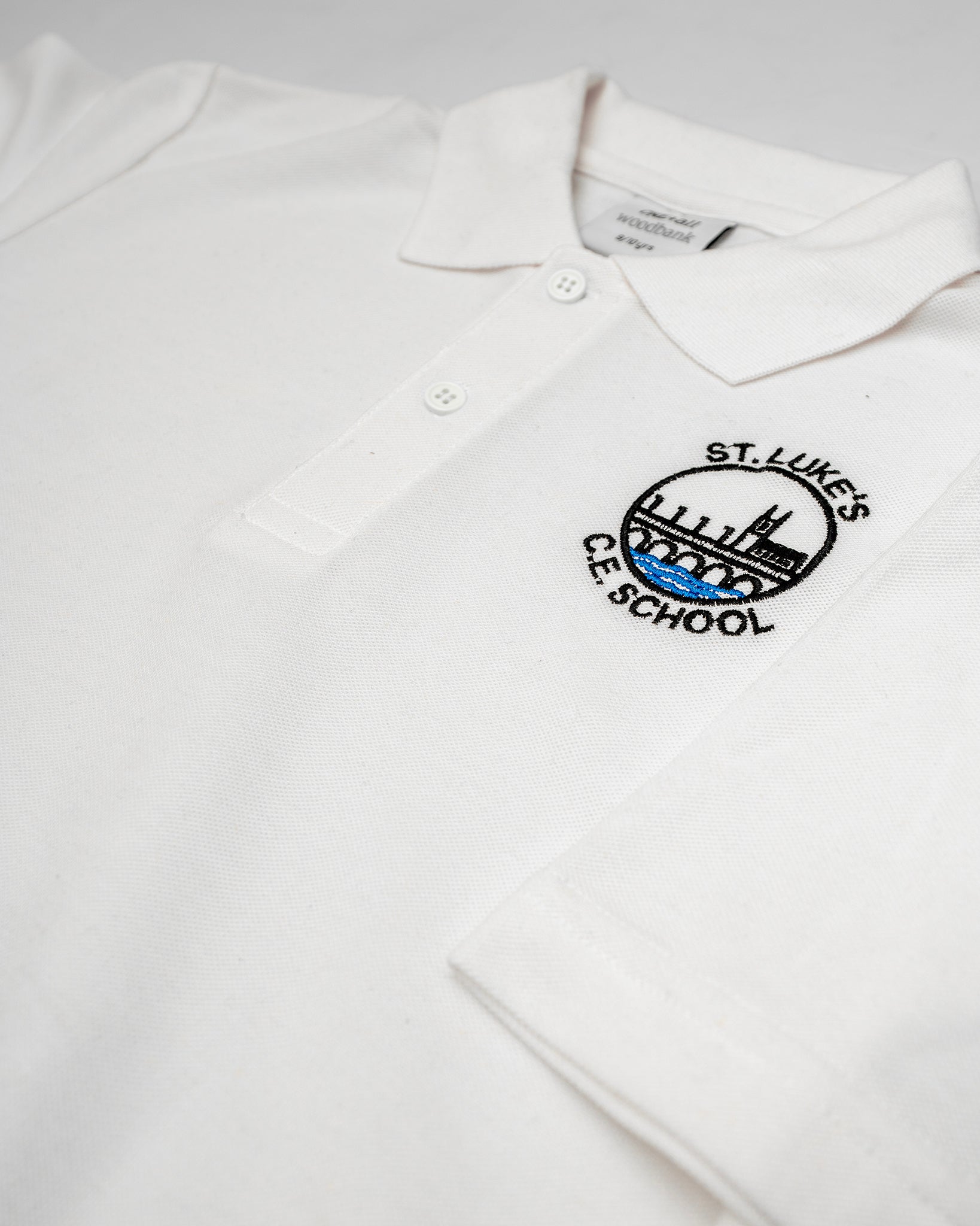 Skerton St Luke's Polo Shirt (White)