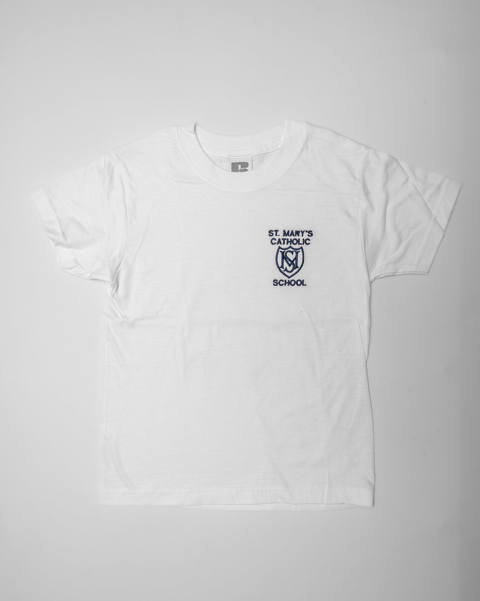 St Mary’s Catholic P.E Top (White)