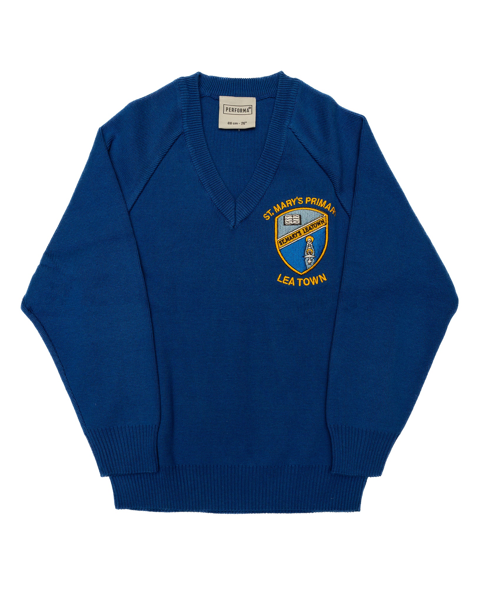 Lea Town St Mary V-Neck Jumper