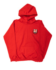St Michael's on Wyre Junior P.E Hoodie (Red) - (Badged)