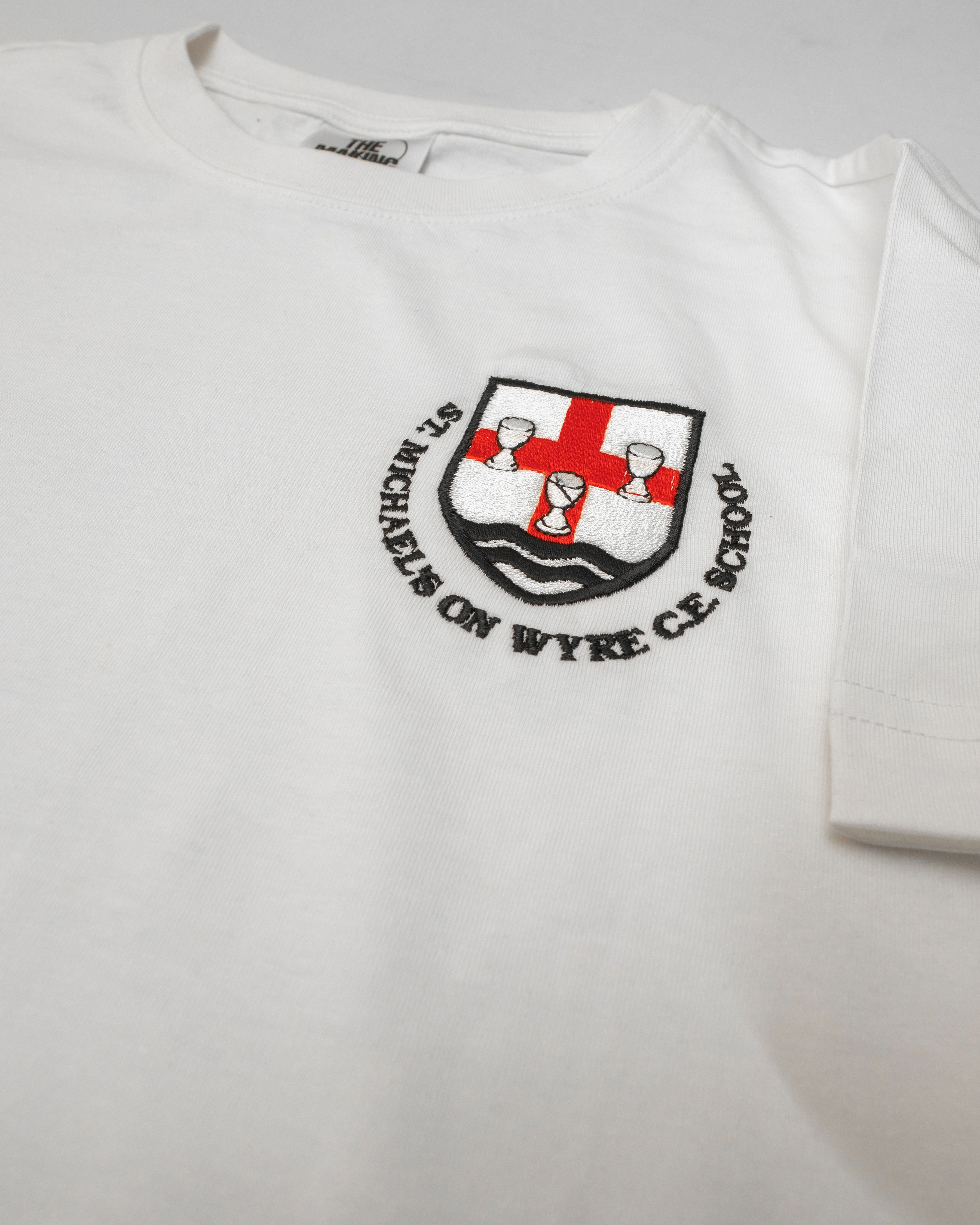 St Michael's on Wyre P.E T-Shirt (White)
