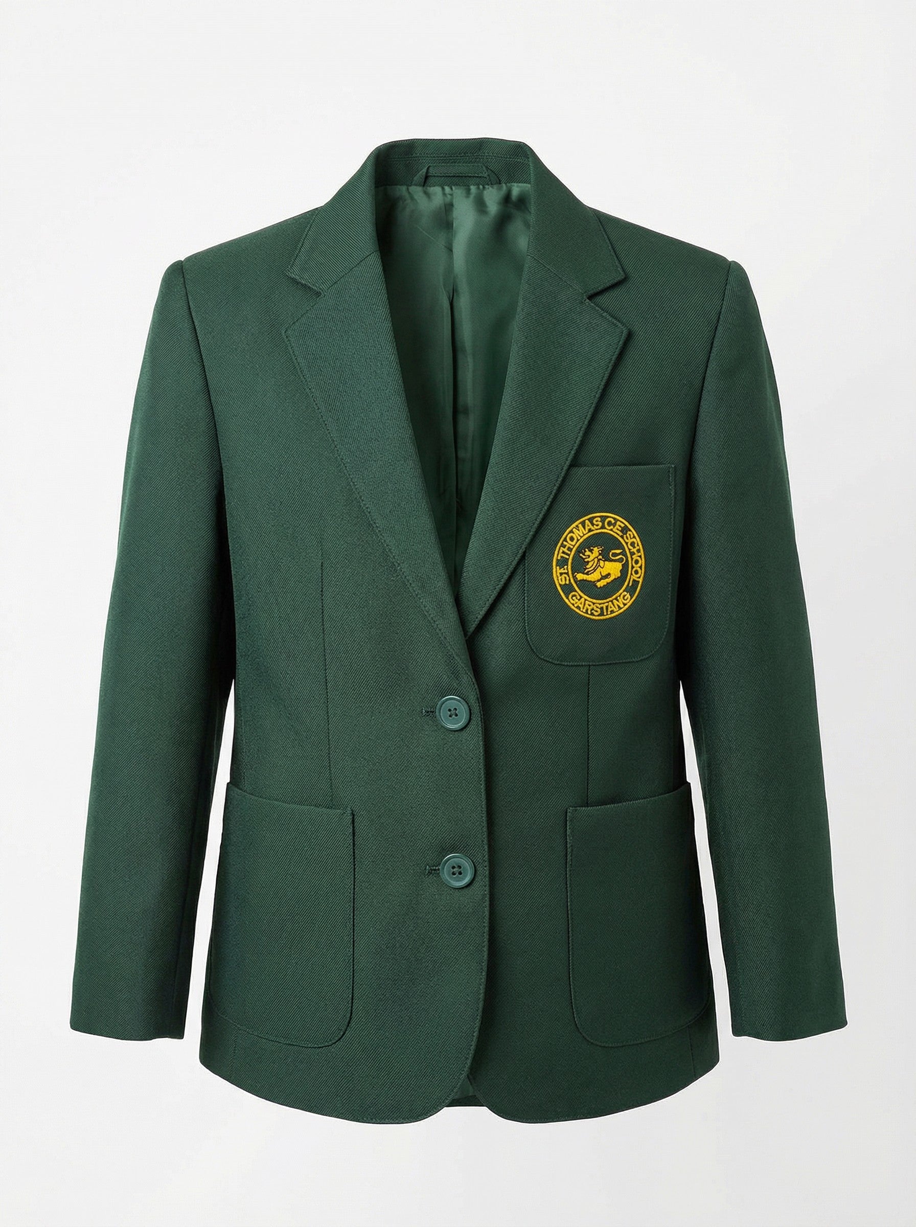 Garstang St. Thomas Bottled Green Blazer - Girls (Badged)