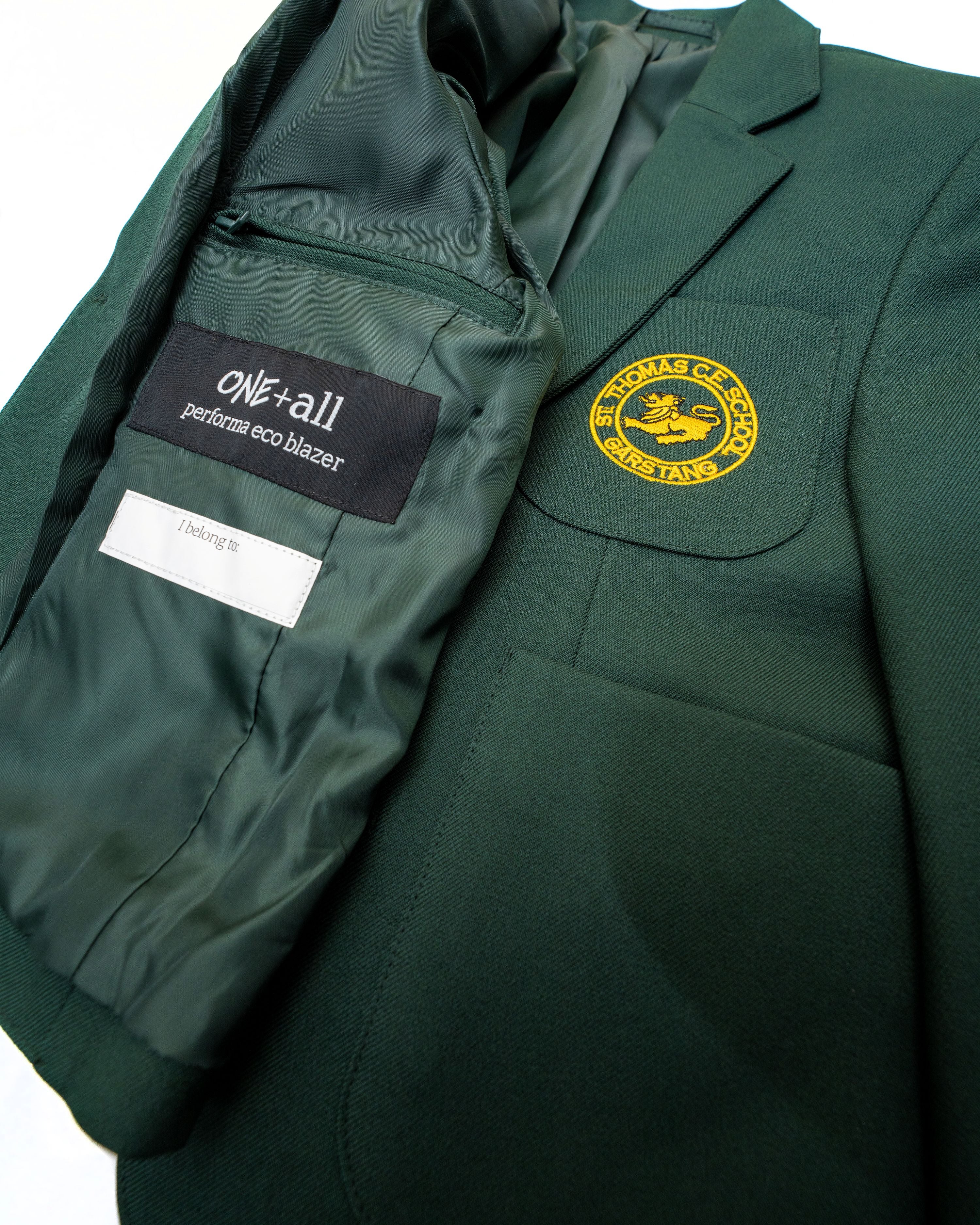Garstang St. Thomas Bottled Green Blazer - Girls (Badged)
