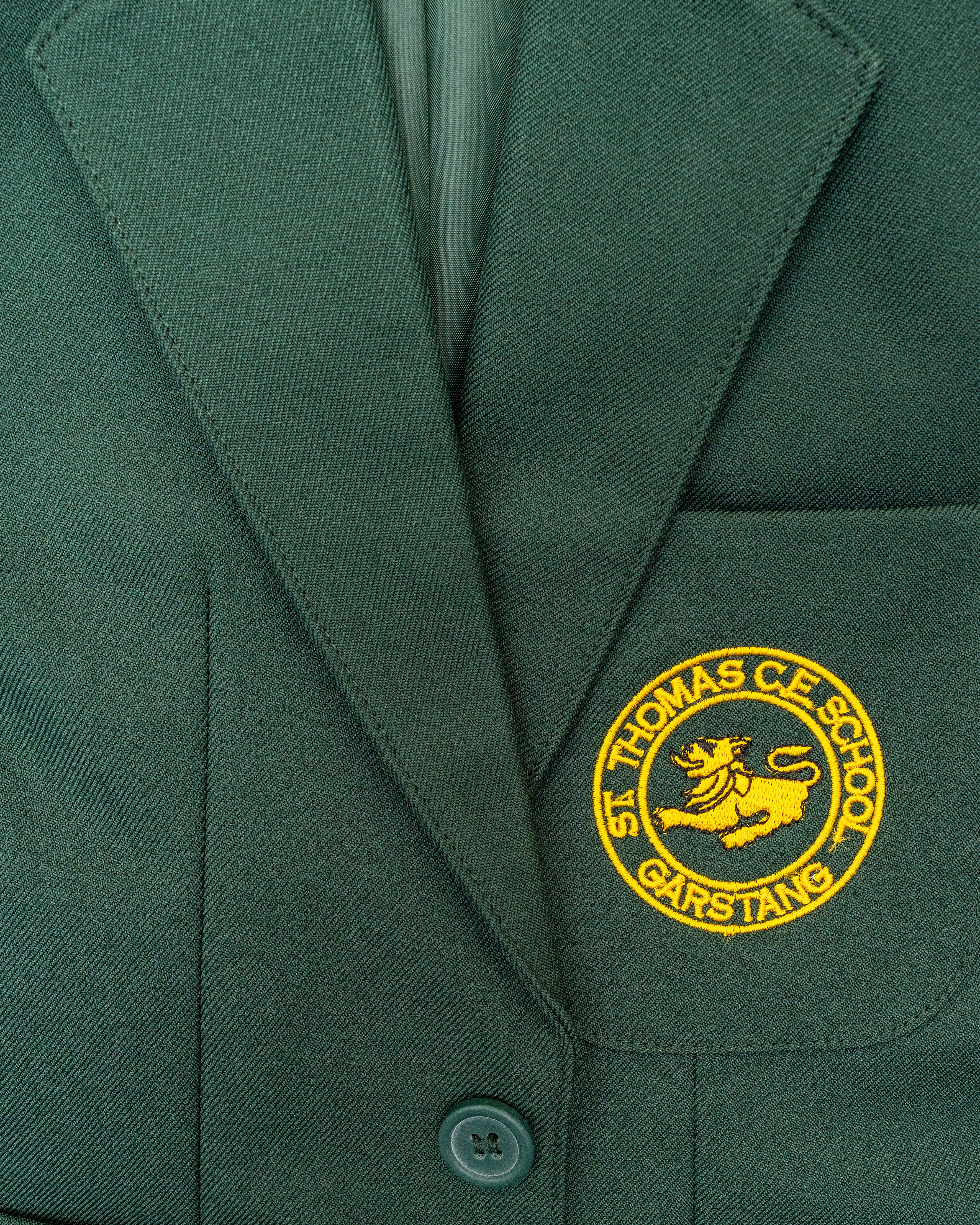 Garstang St. Thomas Bottled Green Blazer - Girls (Badged)