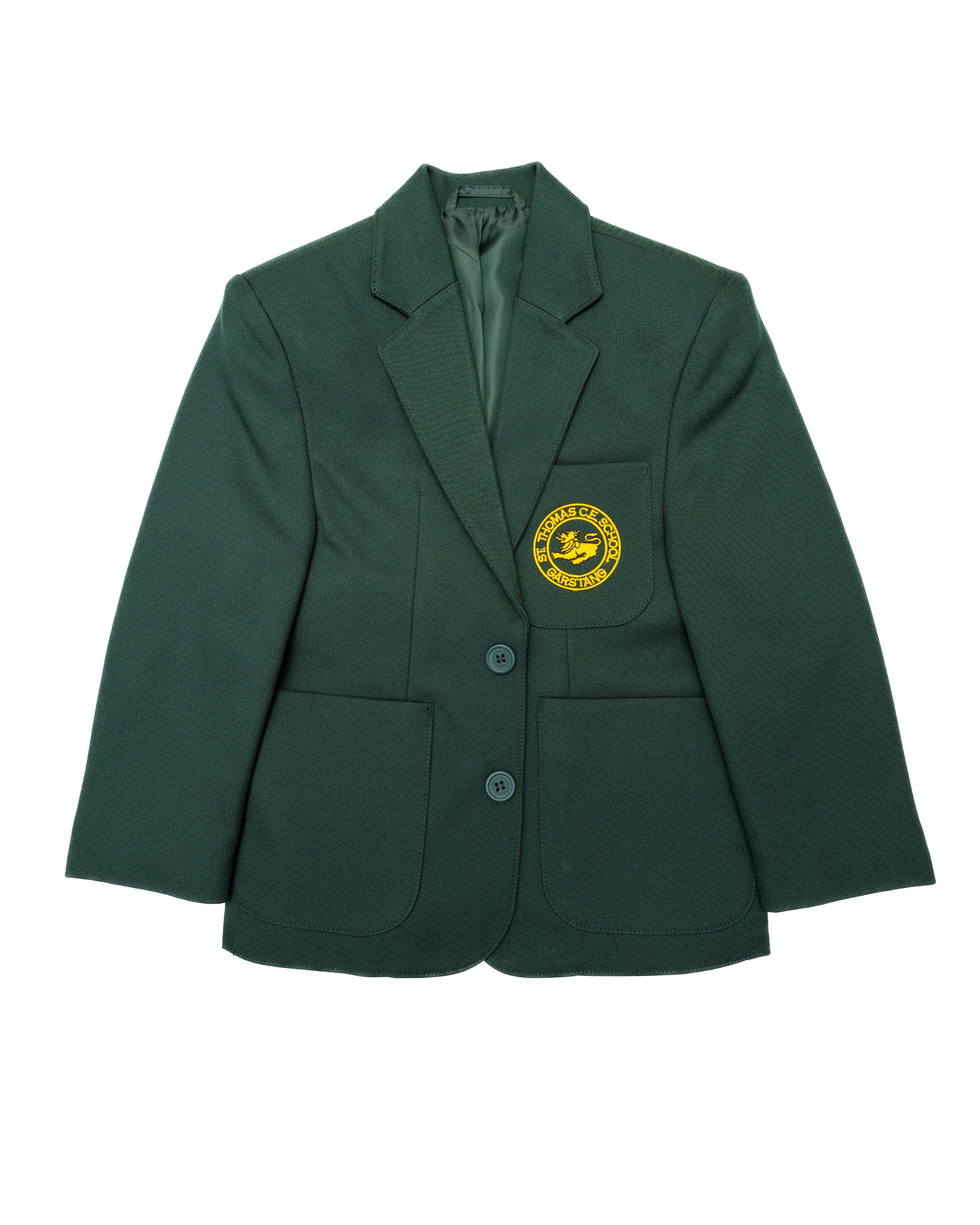 Garstang St. Thomas Bottled Green Blazer - Girls (Badged)