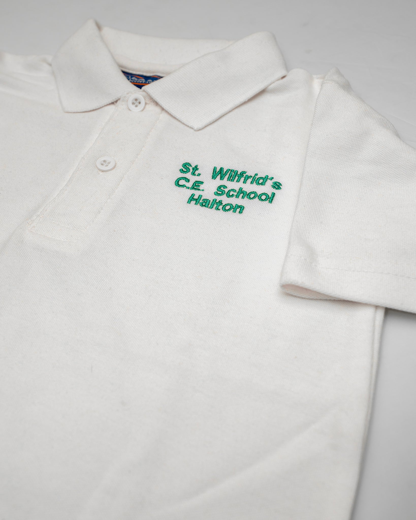 St Wilfrid's Halton Polo (White)