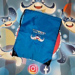Stingray Drawstring Bag