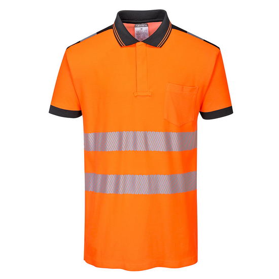 PW3 Hi-Vis Cotton Comfort Polo Shirt S/S (T180)