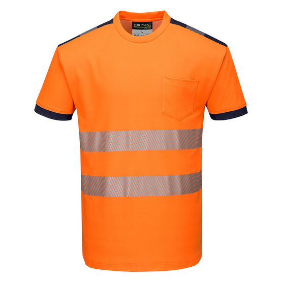 PW3 Hi-Vis Cotton Comfort T-Shirt S/S (T181)