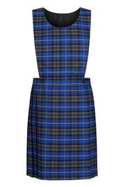 Blue Tartan Pinafore