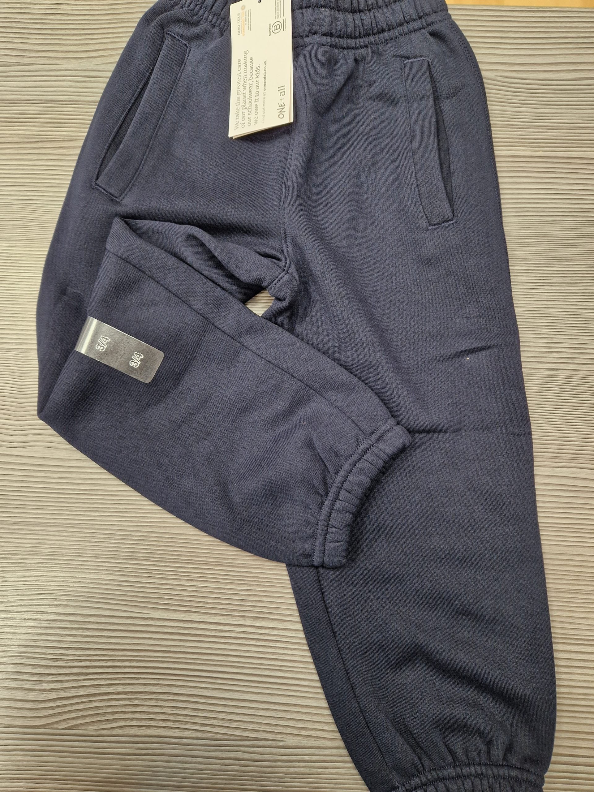 PE Jogging Bottoms (Navy) - Plain
