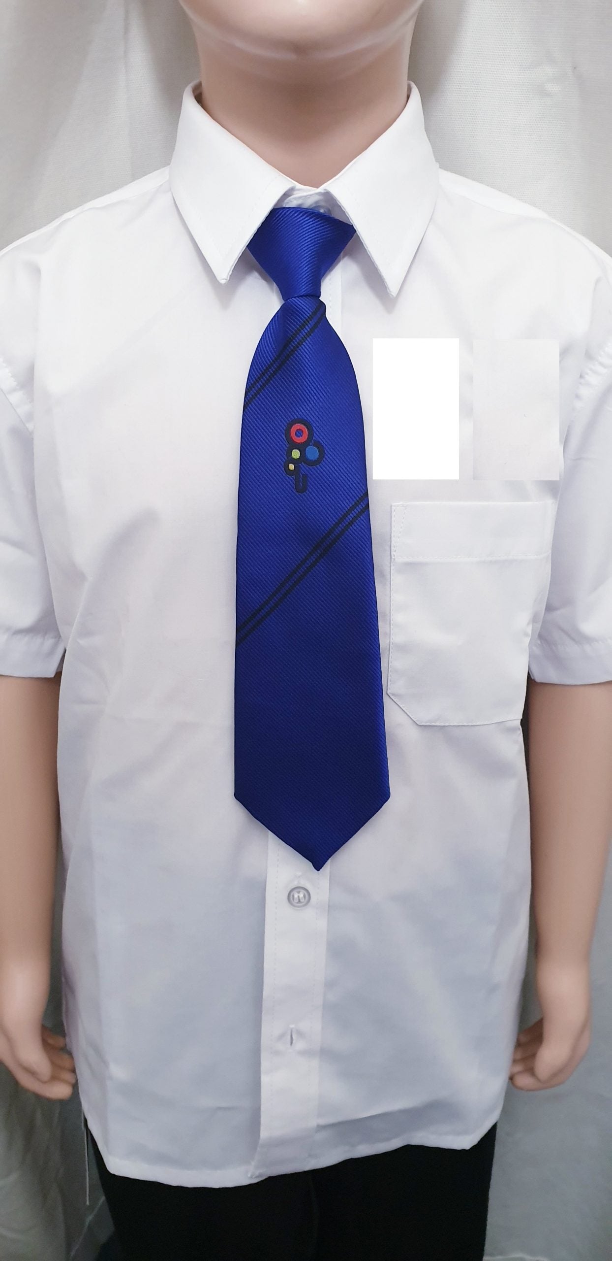 Unity Blue Tie  Elastic