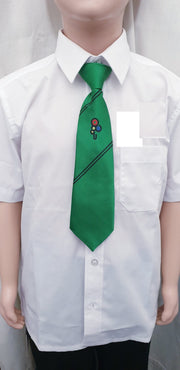 Unity Green Tie  Elastic