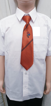 Unity Orange Tie  Elastic