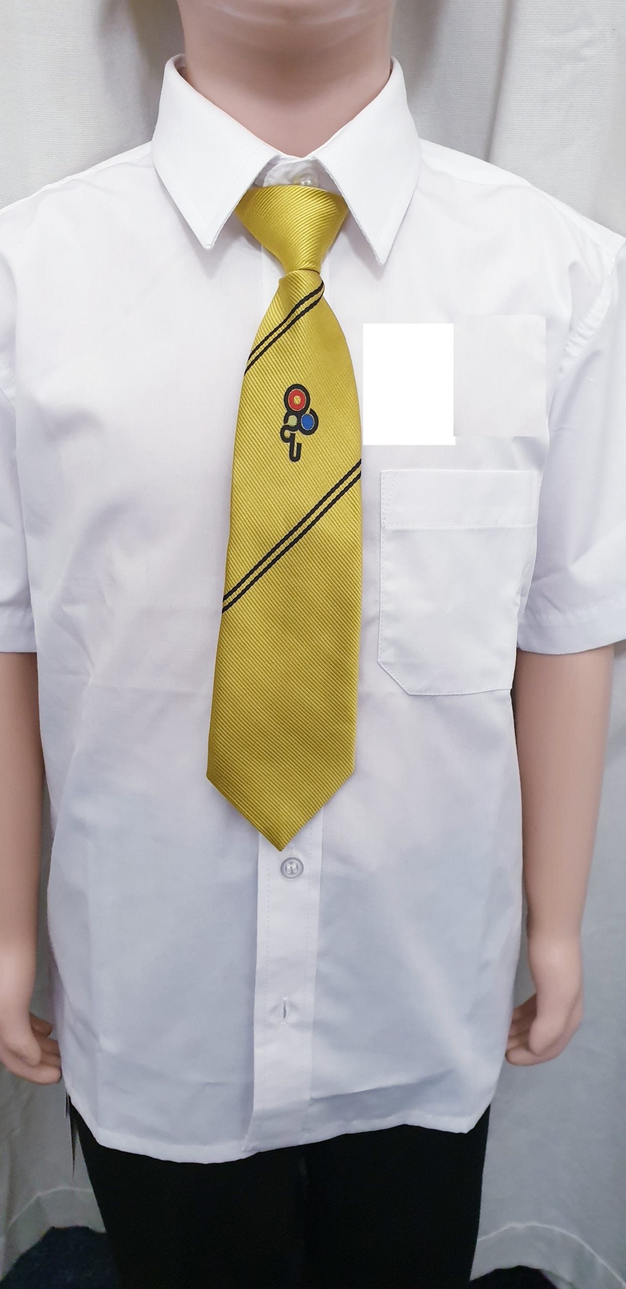 Unity Yellow Tie  Elastic