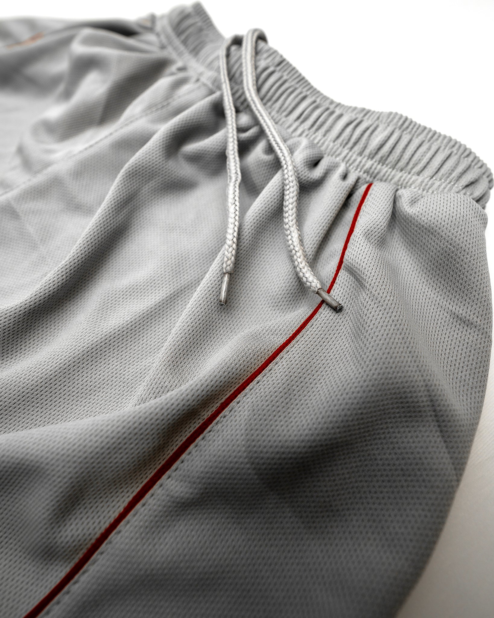 Waterloo P.E Shorts (Grey/Maroon)