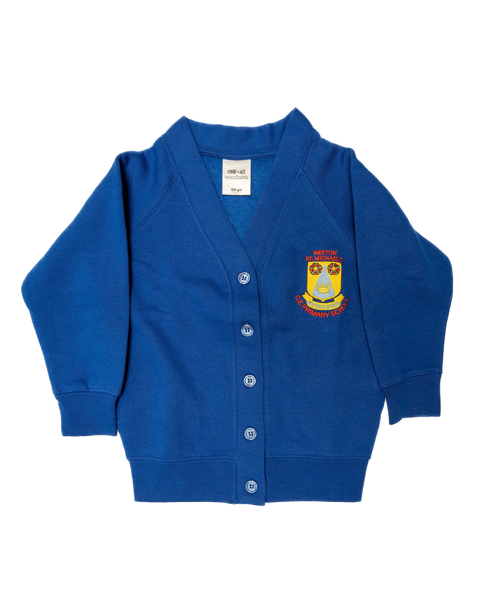 Weeton St.Michael's Sweat Cardigan (Embroidered)